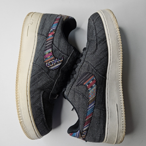 Nike Air Force 1 Low '07 Afropunk Denim Men's Size US 10 - Picture 1 of 8